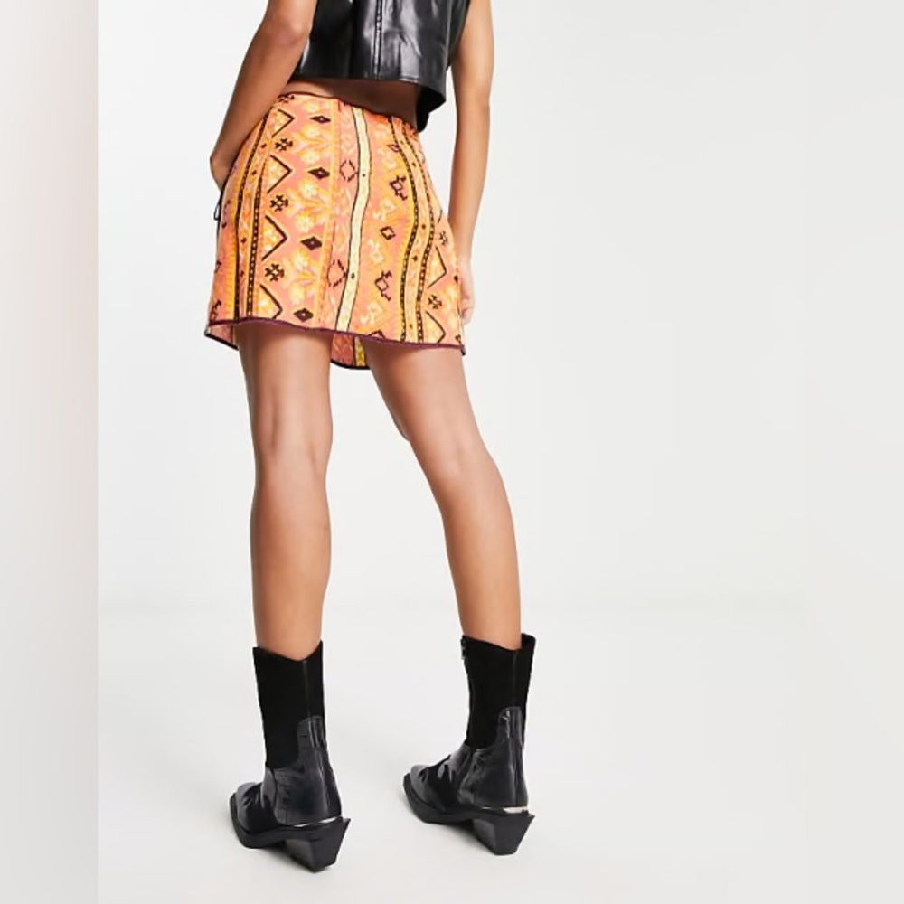 NWT Free People Cleo Wrap Skirt